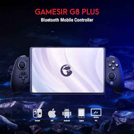 จอยเกมไร้สาย GAMESIR G8 PLUS - สีดำ_1